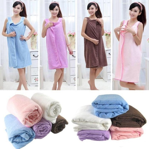 Bath Ta Robe Wearable Smart Towel