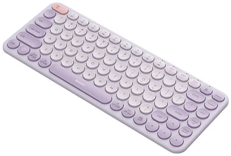 Baseus K01A Wireless Tri-Mode Keyboard Ergonomic Design gaming Multi-Connection with High Portability