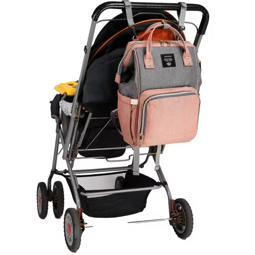 Versatile Baby Diaper Caddy and Multifunction Travel Backpack Large Capacity Maternity Bag for Moms