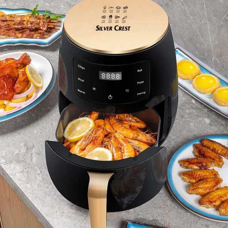 Silver Crest SC-18 Air Fryer High Quality 6L 2400W