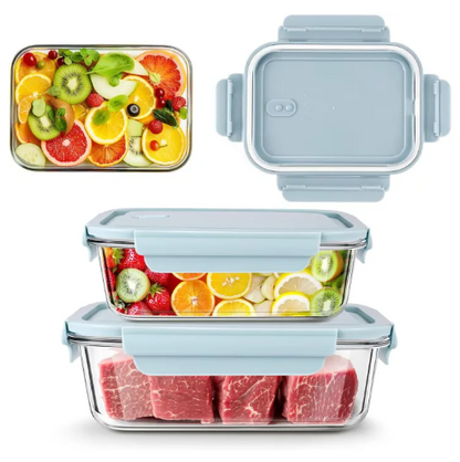 Borosilicate Glass Bowl 1040Ml and 640Ml