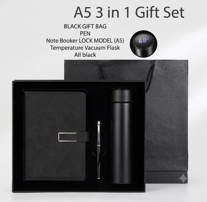 Vacuum Flask 500Ml Stainless Steel 3 Cup with Gift Box New Arrivals