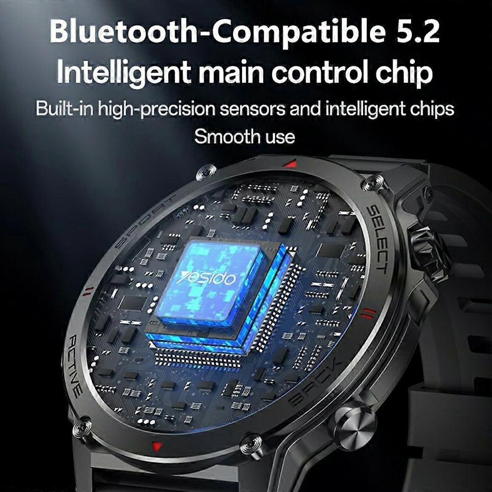 YESIDO IO31 AMOLED Smart Watch Fitness Tracker with Heart Rate Monitoring