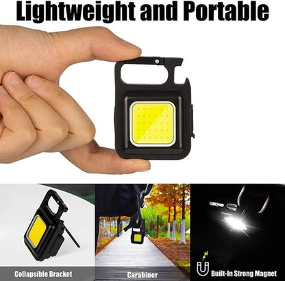 Rechargeable Mini Multipurpose Keychain with Flash Light