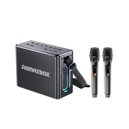 Remax RB-M51 Chenyie Series Portable Wireless Speaker With Light & Dual Wireless Mic (120W)