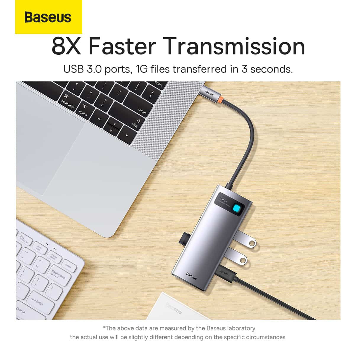Baseus 4-in-1 Type C HUB – Star Joy Series Docking Station