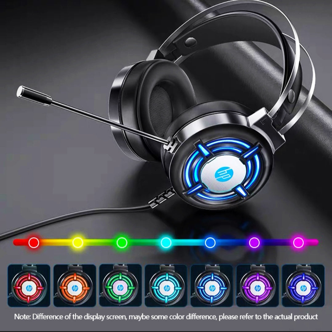 HP H120 USB 2.0 Plug Gaming Headset with Mic Control 7.1