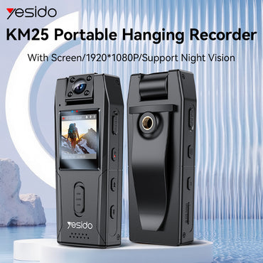 YESIDO KM25 Outdoor Body Camera For Hiking , cycling, outdoor
