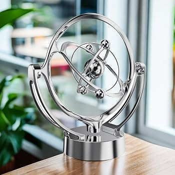 Perpetual Motion Machine, Perpetual Motion Desk Sculpture Toy Perpetual Motion Ball Ornament