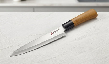 8 Inch Premium Ying Guns Stainless Steel Shasimi Japanese Knife (8 Inch Blade + Aprox. 5 Inch Handle