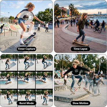 4K Vlogging Camera Portable Pocket Camera, 4K/30FPS with 64MP Photo, 330° Rotating Lens & Face Tracking, 1.7'' Touch Screen, Wi-Fi, 18x Digital Zoom, for YouTube TikTok, Includes Tripod
