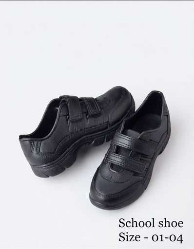 Waterproof School Shoes Black