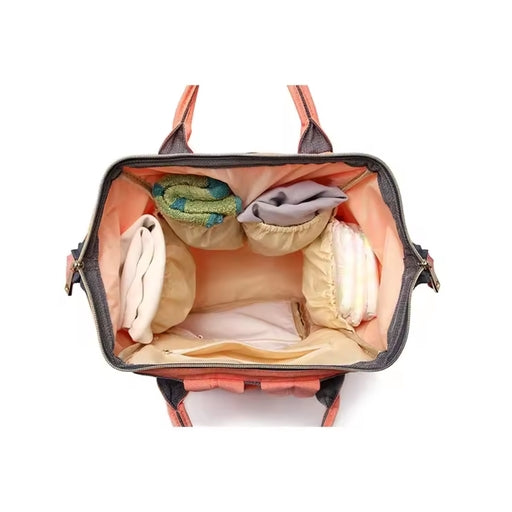 Versatile Baby Diaper Caddy and Multifunction Travel Backpack Large Capacity Maternity Bag for Moms