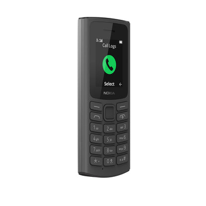 Nokia 105 2023 Edition 4G Mobile: Dual SIM Feature Phone with Flashlight, Radio & Warranty