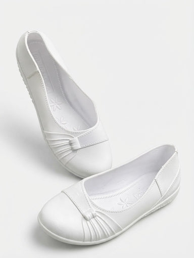 Ladies Flat Waterproof New Slip on Shoes
