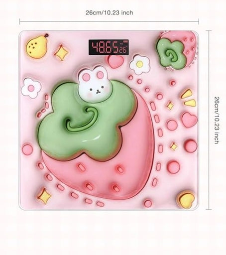 3D Digital Smart Body Scale, Bluetooth Body Weight Bathroom Scale with IOS, Android APP, Wireless