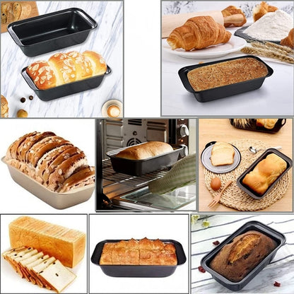 Bread Loaf Cake Baking Non Stick Pan Mould Rectangle Shape
