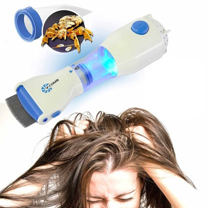 V Comb - Electric Head Lice Removing Steel Head Comb