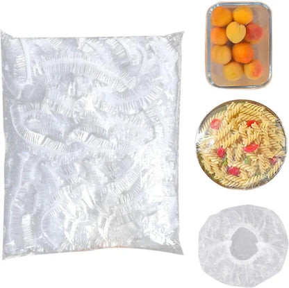 Elastic Food Storage Bags, Stretchable Reusable Plastic Wrap