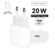 APPLÈ 20W USB-C to Lightning Power Adapter Made for IPhone IOS IPad IPod