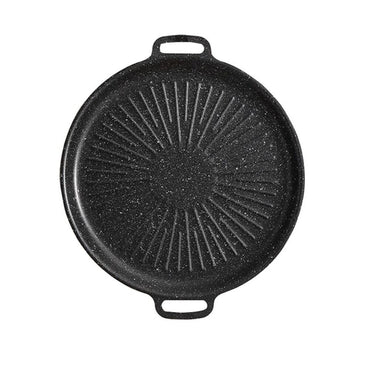 Outdoor Grilled Plate Non-Stick Steak Pan Griddle Pan 30Cm Diameter
