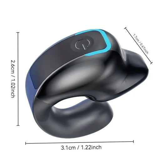 Clip-on Wireless Earbuds with Long Battery Life, Universal Phone Control, and Voice Noise Cancel