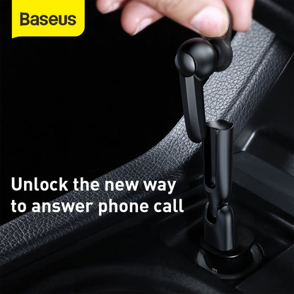 100% Genuine Baseus A05 Wireless Bluetooth 5.0 Earphone Headset + USB Docking Station - Black