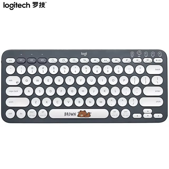 Logitech K380 Wireless Bluetooth Portable Mini Mute Gaming Multi-Device Keyboard