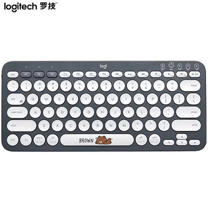 Logitech K380 Wireless Bluetooth Portable Mini Mute Gaming Multi-Device Keyboard