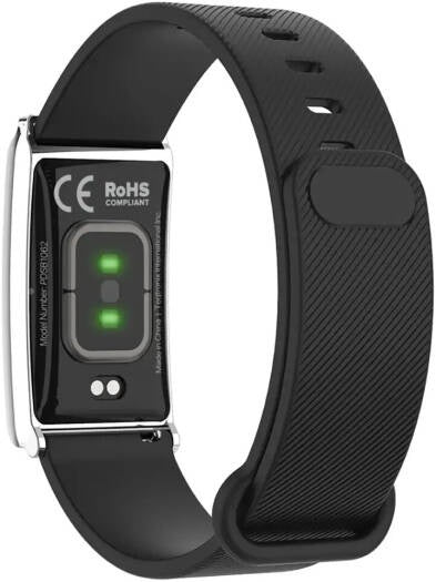 Porodo Trackfit Smart Fitness Band, Bluetooth 5.4 Fitness Tracker, IP68 Water Resistant Smart Band, 120 Plus Sports Modes, Heart Rate Sleep Monitor, 30 Day Battery Life,