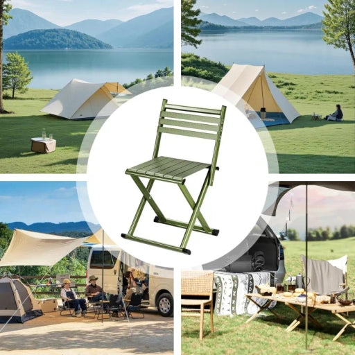 Stackable Camping Chairs, Picnic Foldable Stool, Outdoor Set , Portable Camping Stool