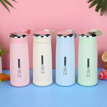 Nice Vacuum Hot/Cold Water Tea Coffee Flask 400Ml (Random Color)