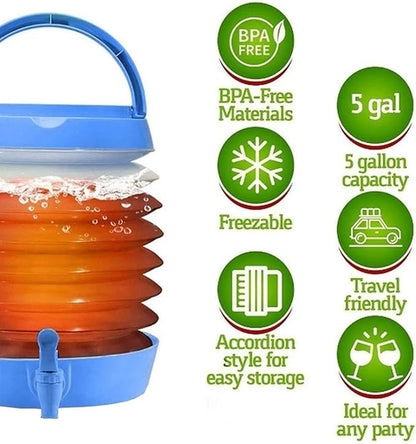 3.5L Collapsible Water Dispenser