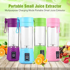 Portable Electric Blender - USB Rechargeable Mini Juicer for Smoothies & Shakes