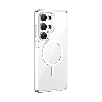 WiWU iShield Pro for Samsung Galaxy S25 / S25 Ultra / S26 / S26 ULTRA– Truly -Transparent, Magnetic, Shock‑Resistant Case