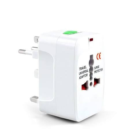 Travel Adapter Universal Worldwide All-in-One - Power Plug Adapter for Travel