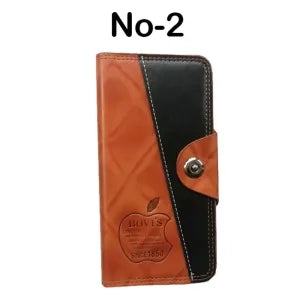 Multi-Functional Men's Wallet Slim PU Leather Long Multi-Card Holder