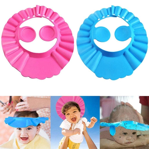 Soft Adjustable Bath Cap for Toddler/Baby/Kids|Soft & Flexible Material