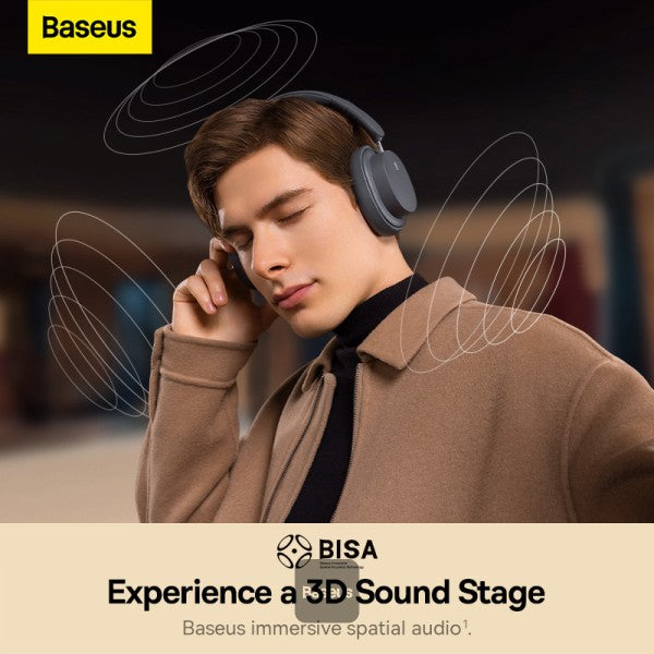 Baseus Bowie D05 Wireless Bluetooth Headset Foldable HiFi Stereo Music Headphone