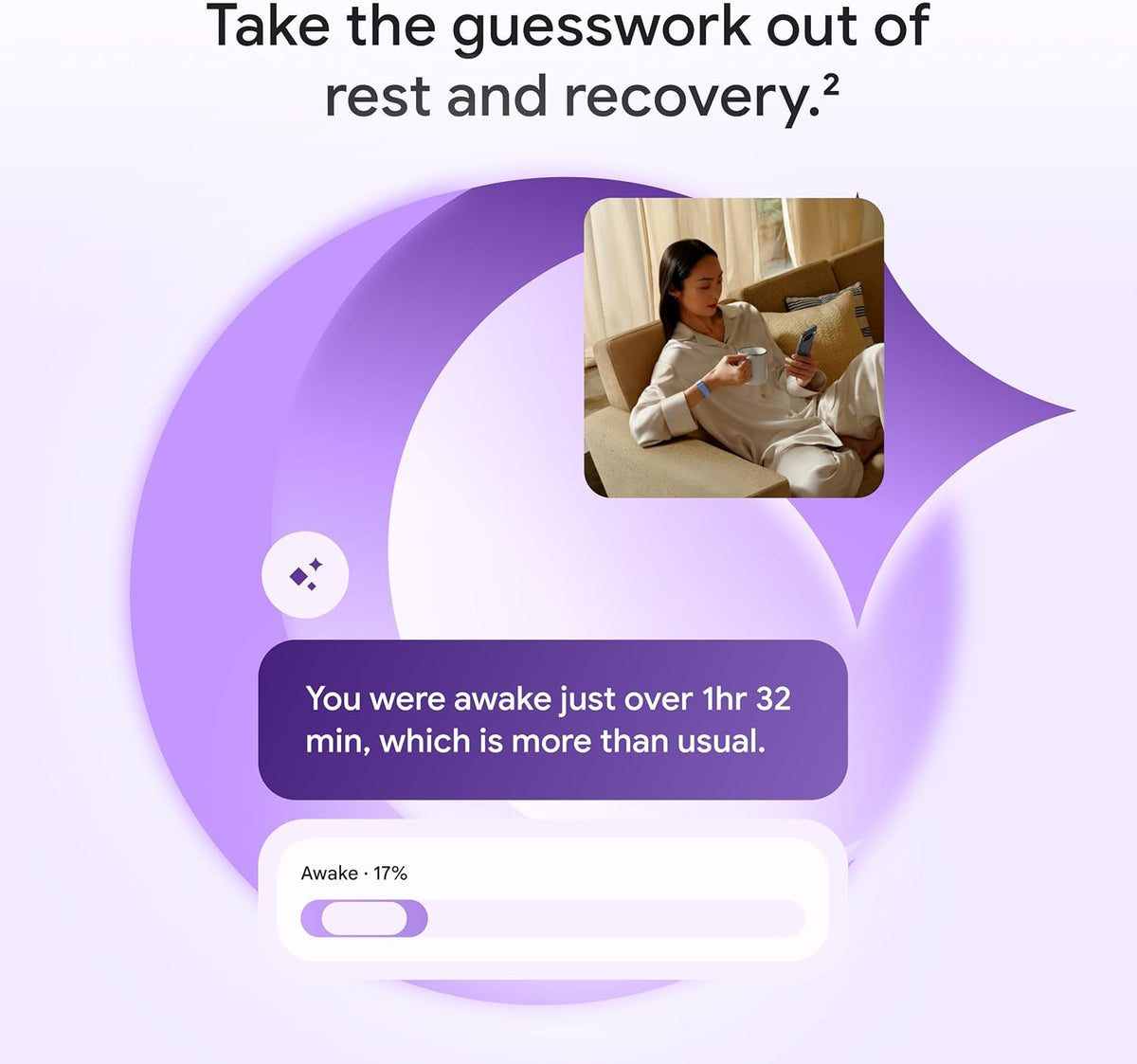 Google Fitbit Air - Screenless Activity Tracker with Fitness, Heart Rate, and Sleep Tracking- Up to 7 Days’ Battery Life - Works with iOS and Android