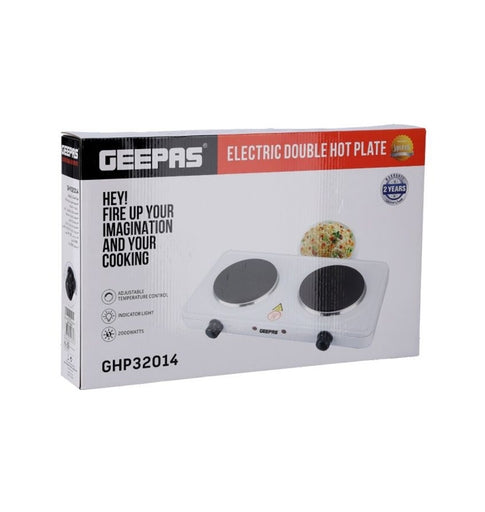 Multifunction Electric Heating Plate Geepas GHP32014 P Hot Plate Cooker Stove with Warranty