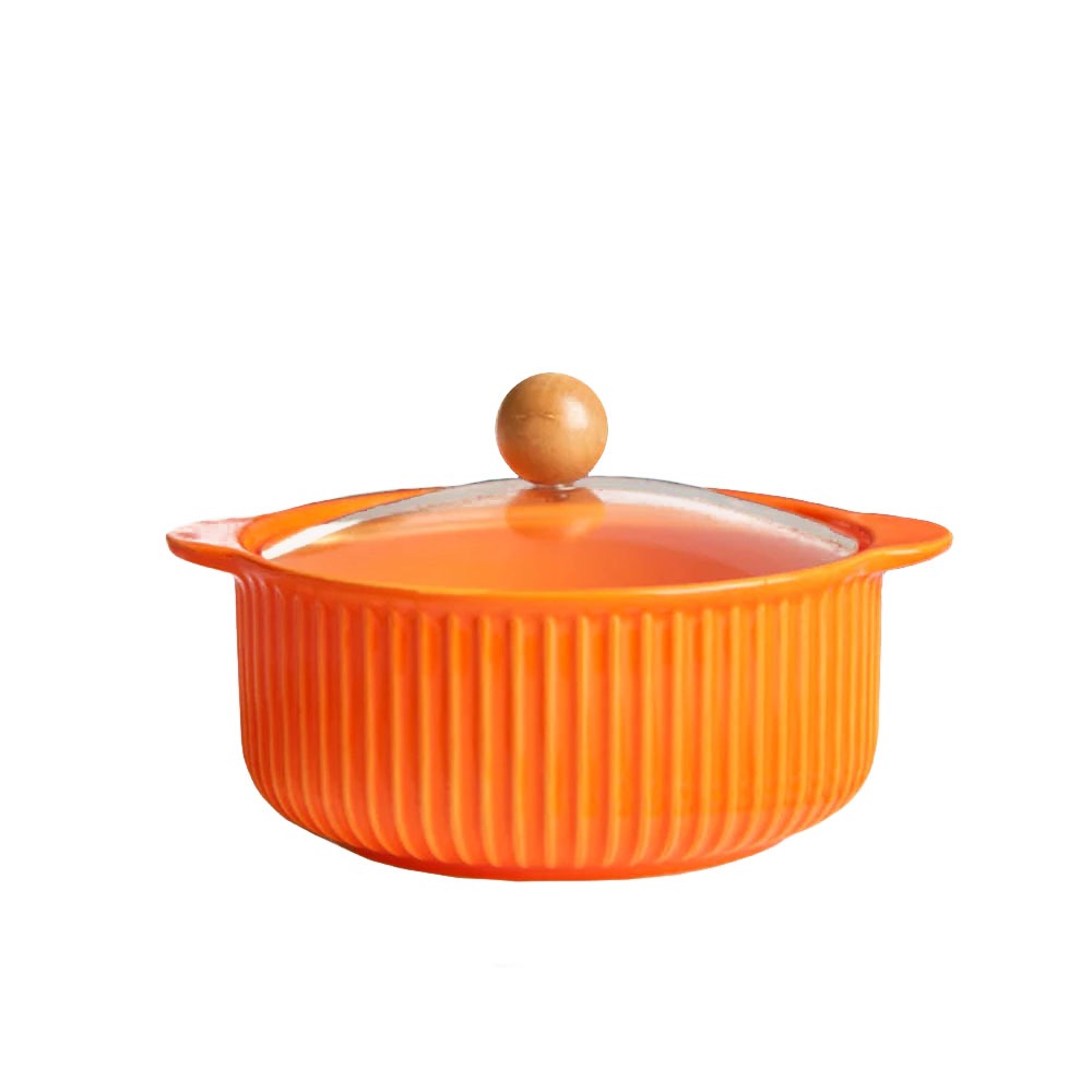 Ceramic Bowl with Lid Noodle, Soup Bowl 850Ml