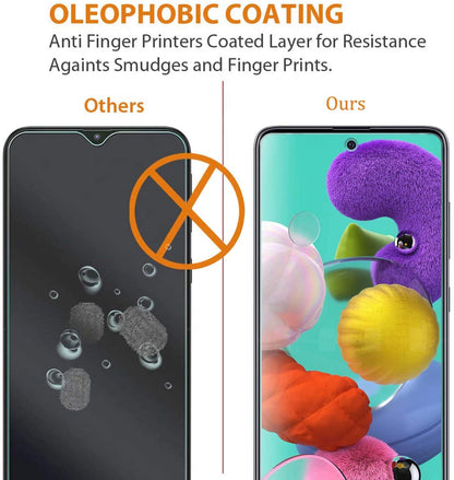 2.5D Premium Tempered Glass Screen Protector For Samsung Galaxy A51