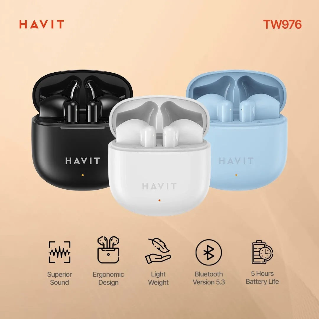 Havit TW976 True Wireless Stereo Earbuds