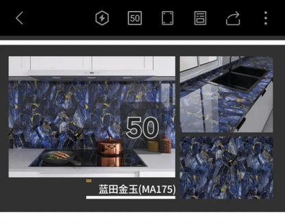 Self Adhesive Wallpaper Wall Sticker Kitchen 5M