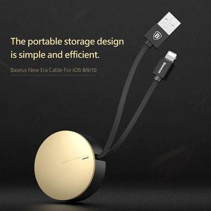 Storage Type Black Cable For IPhone