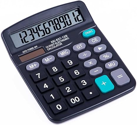 Large Display and Digits Electronic Calculator 2026 Edition Home Office School and Shop Use