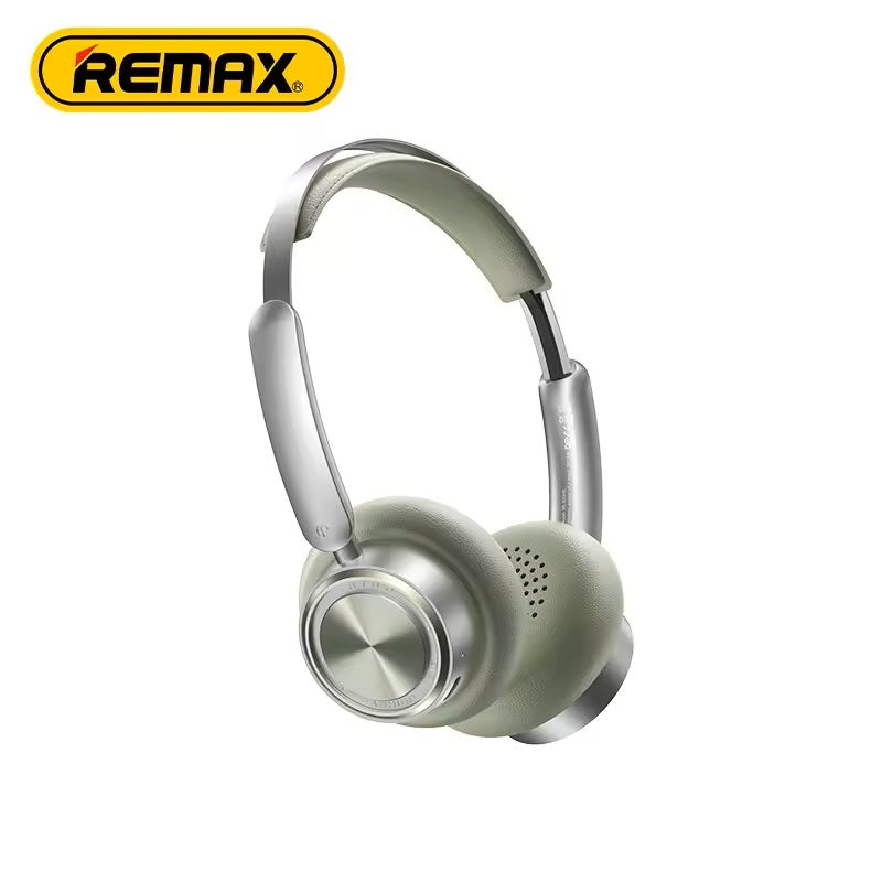 REMAX RB-830HB Retro Wireless Headphones Vintage Style BT 5.4 60-Hour Built-in Mic Comfort Fit Headphone for Music & Calls