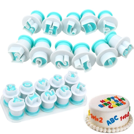 Cake Decorating Tools Number Cutters Set