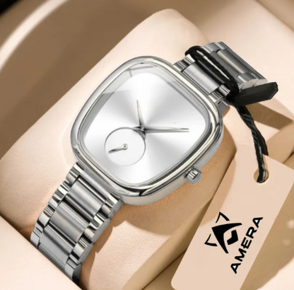 AMERA Luxury Elegant Watch for Woman Waterproof Stainless Steel Quartz Women Watches Design 783